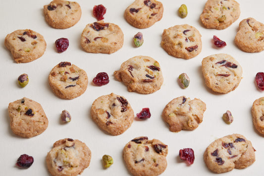 Pistachio Cranberry Cookies
